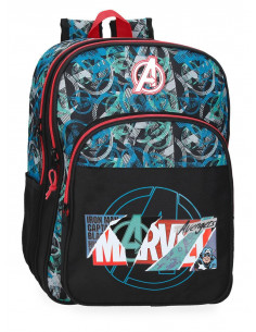 MOCHILA 40CM 2C. MARVEL SHIELD
